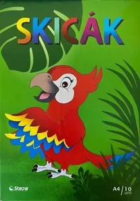 Skizzenbuch A4 10 Blatt